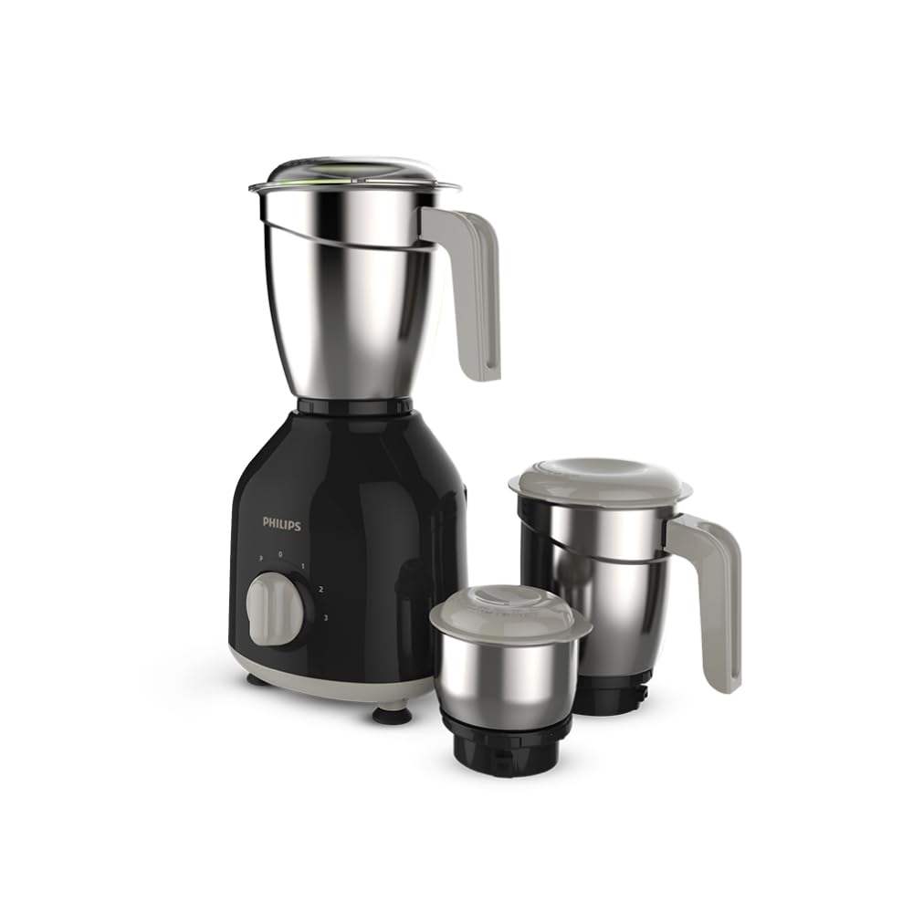 Philips HL7756 Mixer Grinder 750W, with 3 Stainless Steel Jars image 2