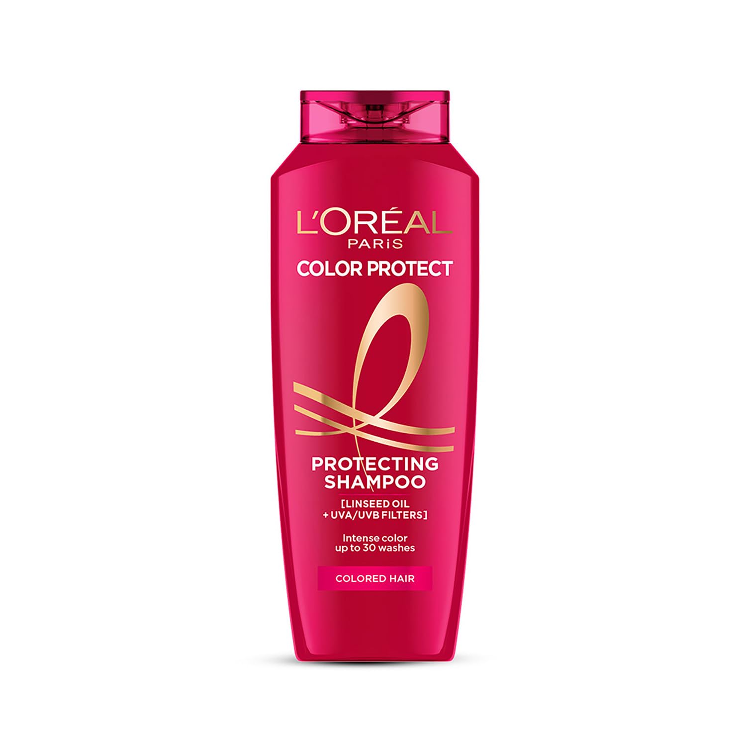 L'Oréal Paris Shampoo, Vibrant & Revived Colour, For Colour-treated Hair, Protects from UVA & UVB, Colour Protect, 340 ml