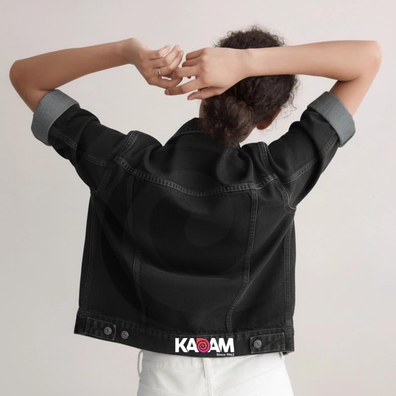 Kadam Pakka Rang | 3 Kadam Pakka Rang Sachets | Shade No.27 Jeans Black | 3 DyFix Color Fixer Sachets | Fabric Dye Colors | Permanent Colors for Fabrics image 5