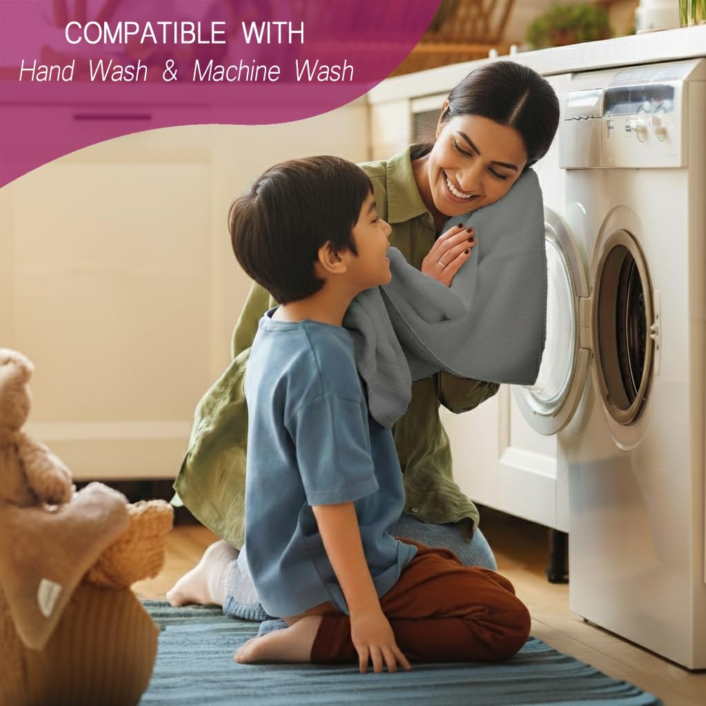 Trance 100% Waterproof Premium Cotton Feel Mattress Protector King Size 78x72 Inches | Breathable and Hypoallergenic Ultra Soft Fitted Bed Protector Cover (78