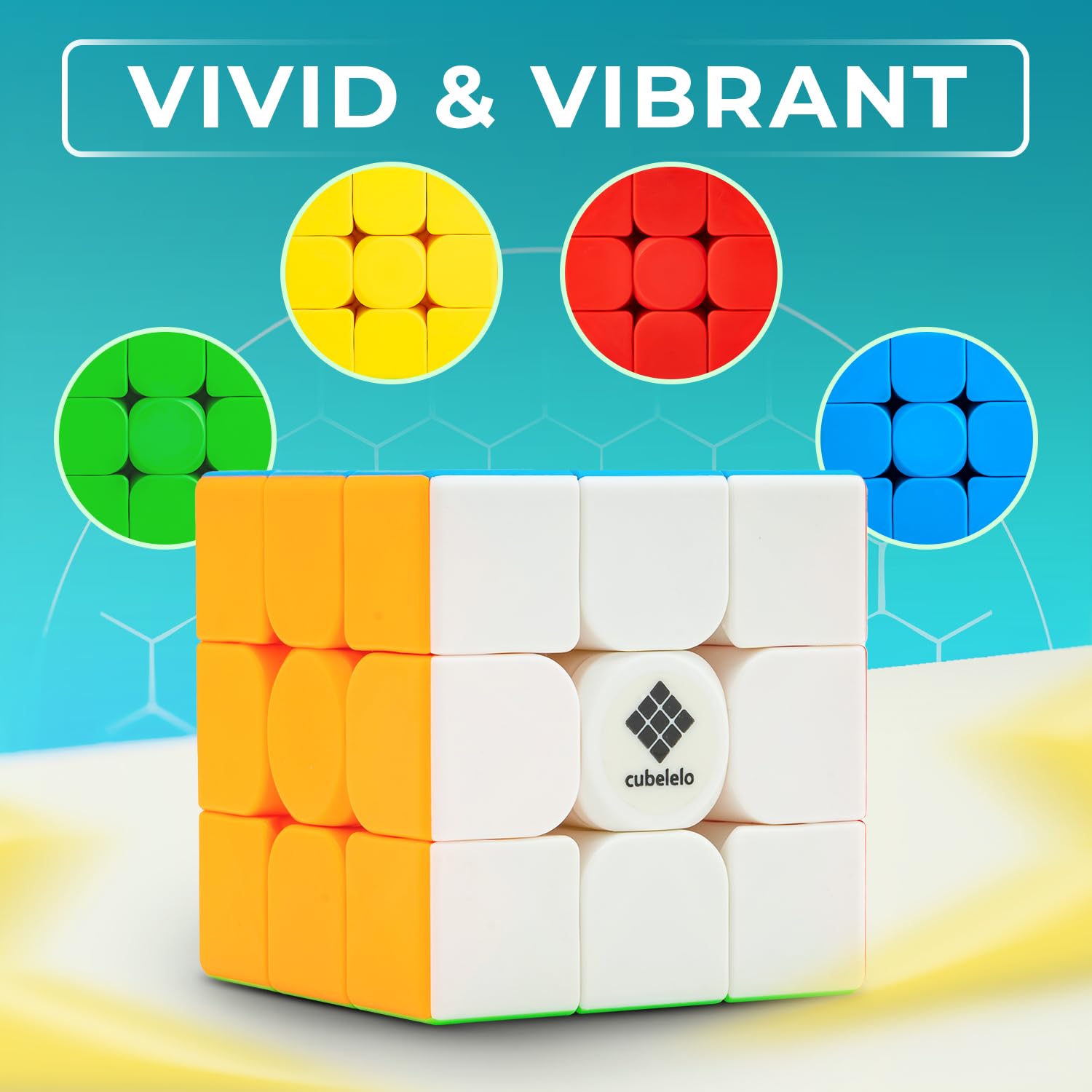 Cubelelo Drift Explorer 3x3 Speed Cube | Best Starter Speedcube for Beginners | Perfect Brain Teaser for Kids Ages 4 to14 Years Old & Above Boys Girls Children | Smooth Turning Puzzle Toy for Adults image 4