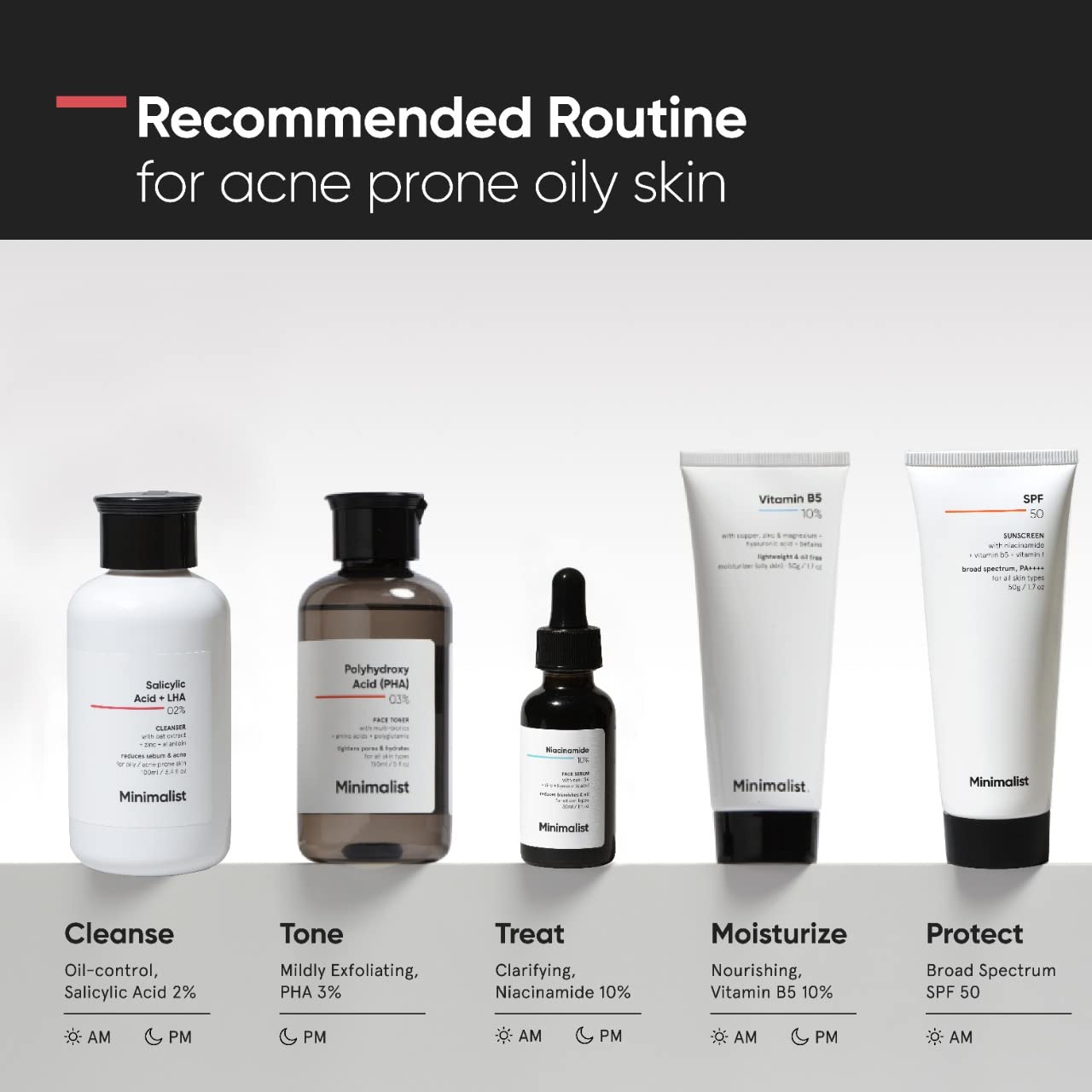 Minimalist Anti-Acne Salicylic Acid 2% Face Wash For Oily & Acne Prone Skin | With LHA for Pore Cleansing, Oil Control & Sebum Regulation | Cleanser for Women & Men | 100 ml image 4