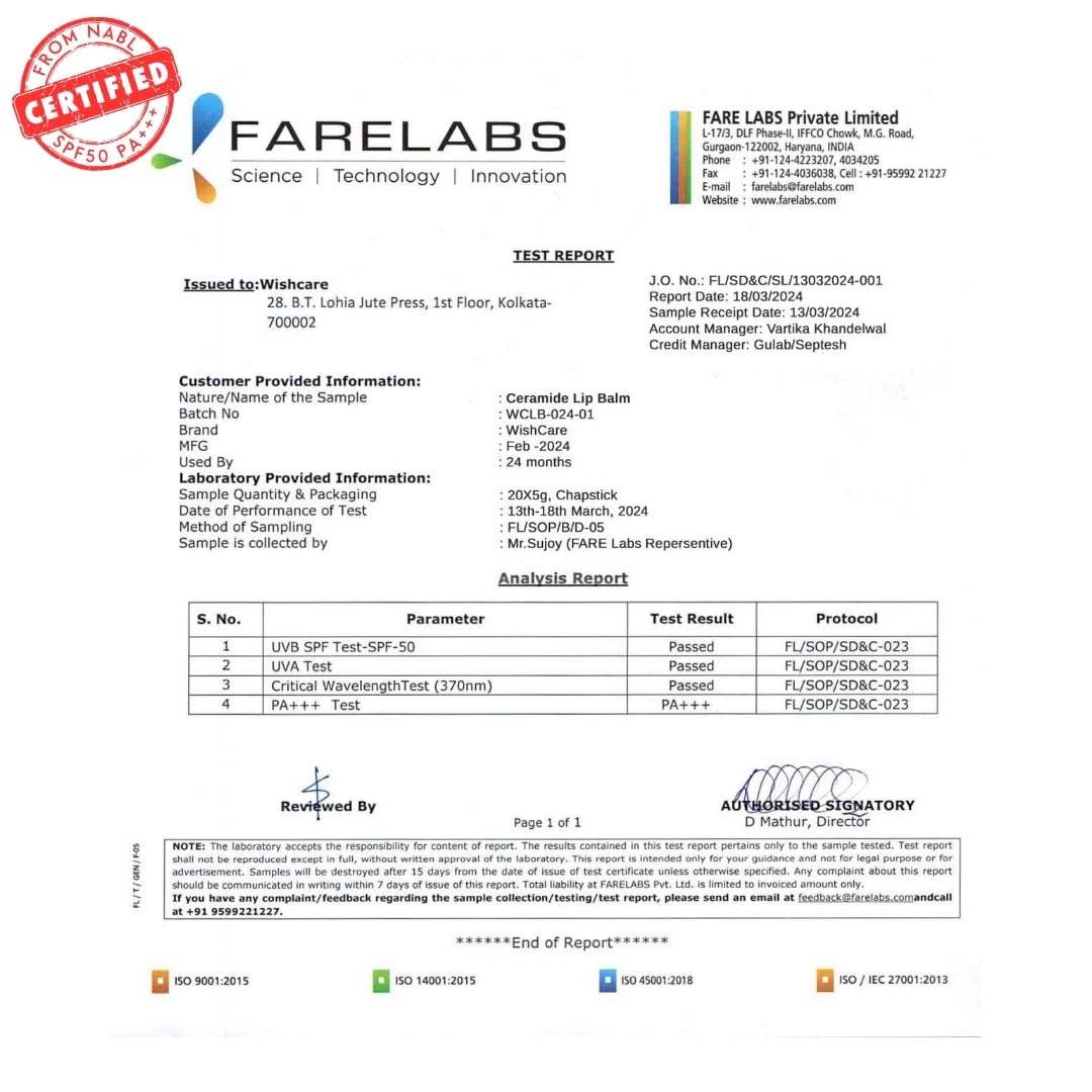 WishCare Tinted Lip Balm SPF 50 PA+++ | Brightening Lip Balm for Dark Lips | Kojic Acid & Niacinamide | For Women | 5g image 2