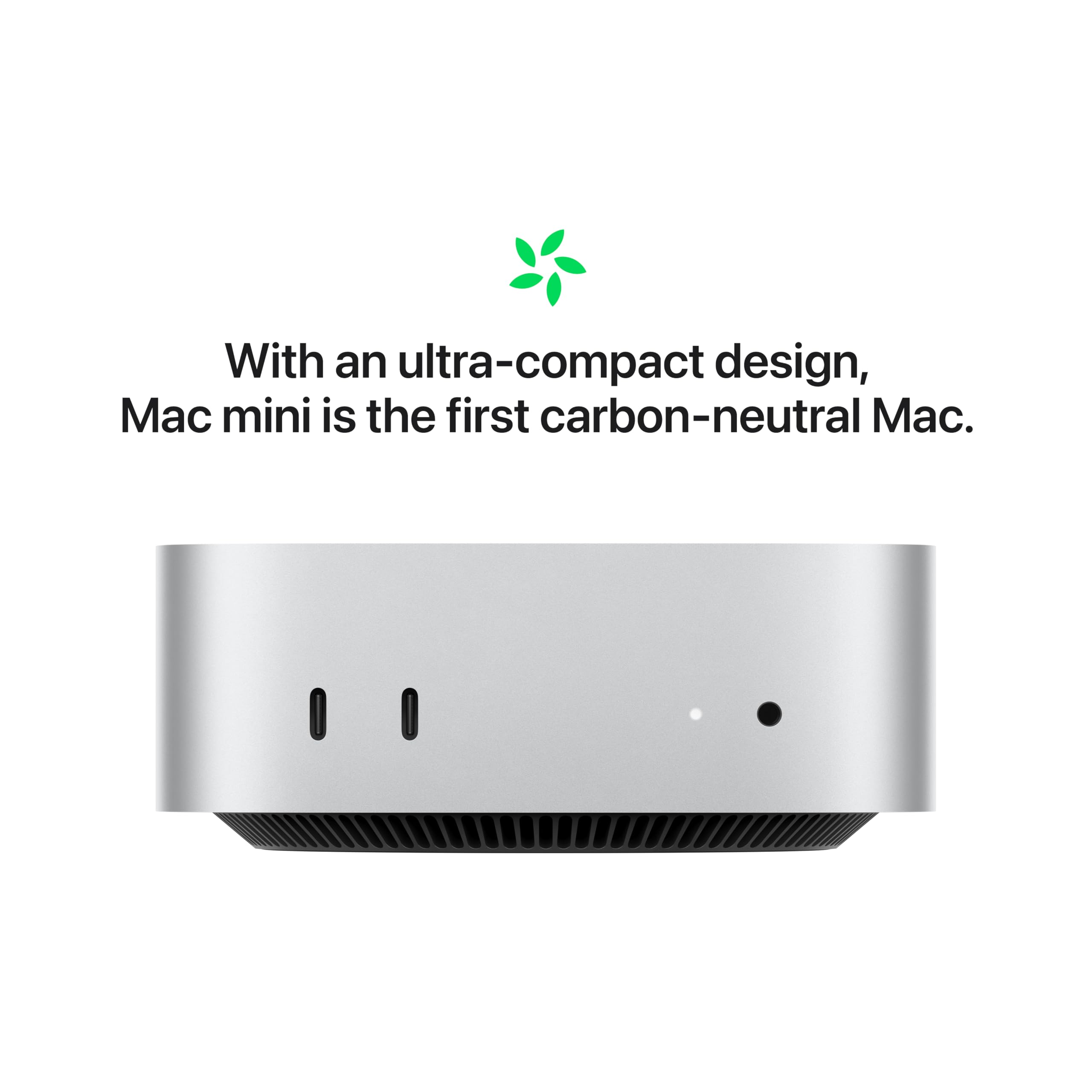 Apple 2024 Mac mini Desktop Computer with M4 chip with 10‑core CPU and 10‑core GPU: Built for Apple Intelligence, 16GB Unified Memory, 512GB SSD Storage, Gigabit Ethernet. Works with iPhone/iPad image 5