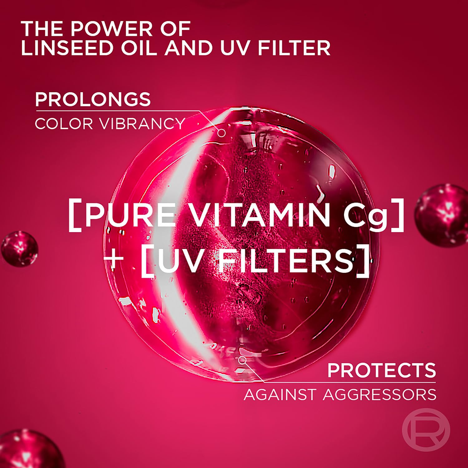 L'Oréal Paris Shampoo, Vibrant & Revived Colour, For Colour-treated Hair, Protects from UVA & UVB, Colour Protect, 340 ml image 4