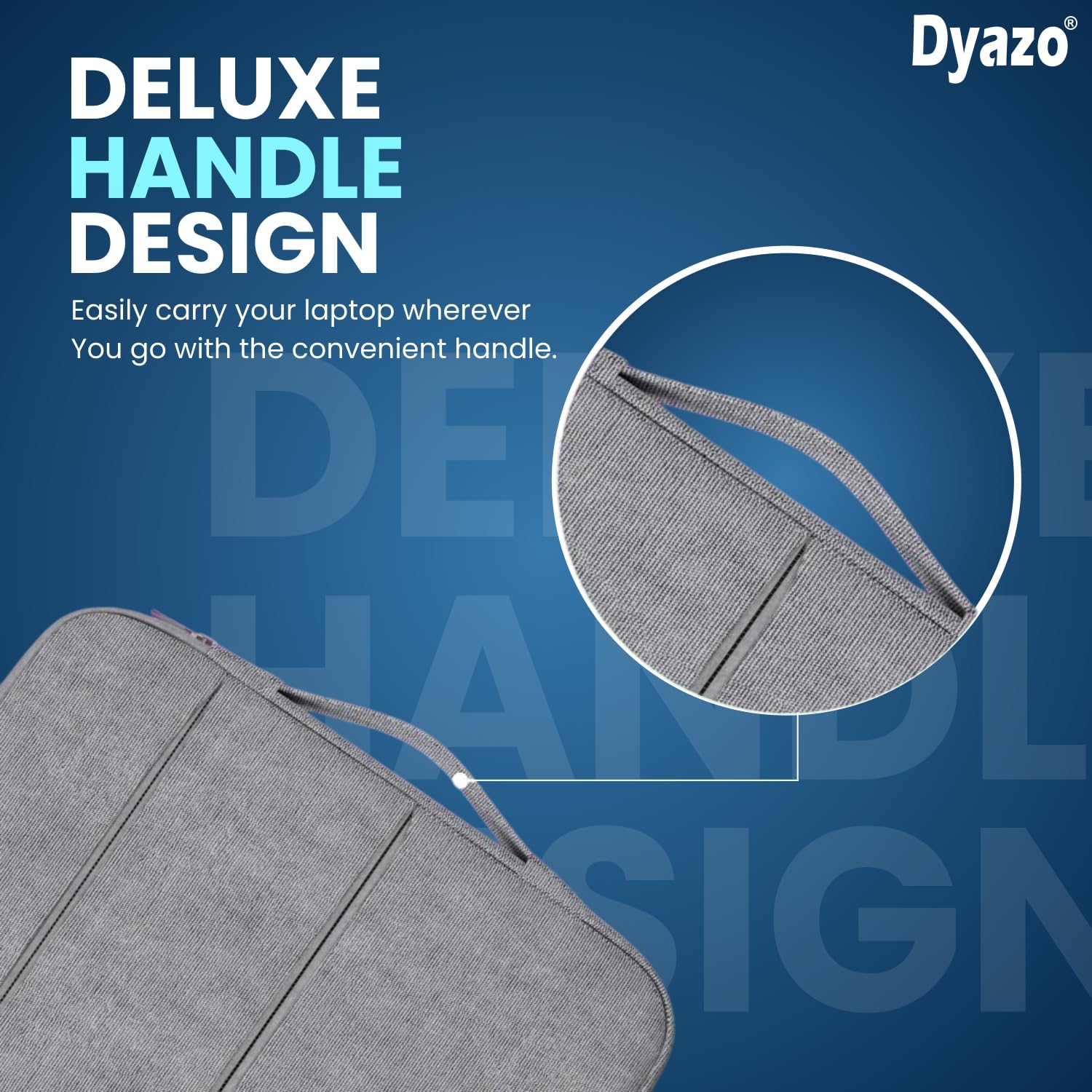 Dyazo Water Resistant Laptop Sleeve/Laptop case/laptop cover with Handle Compatible for 15 Inch to 15.6