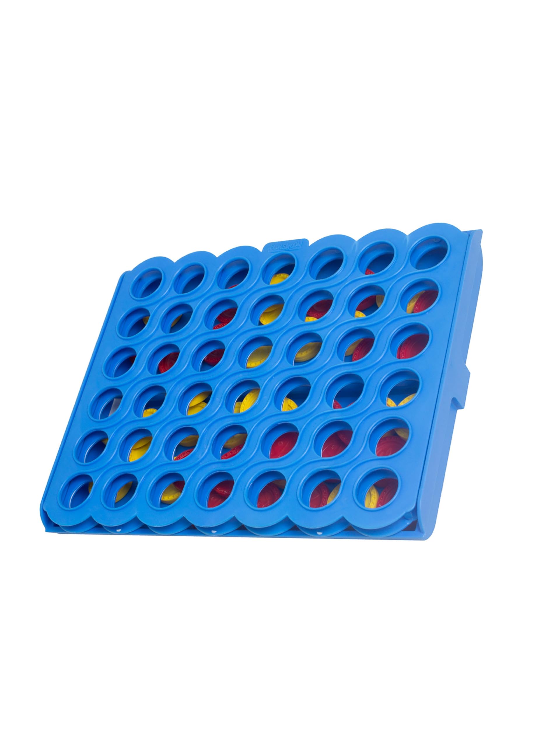 Funskool Strike 4, Classic Disc Dropping Game, Strategy Game, Board Game for Kids, Adults, Families, Educational, 2 Players, Family Fun, Activity Toy for Childrens, Gift Set for Kid, Ages 6+ Years image 4