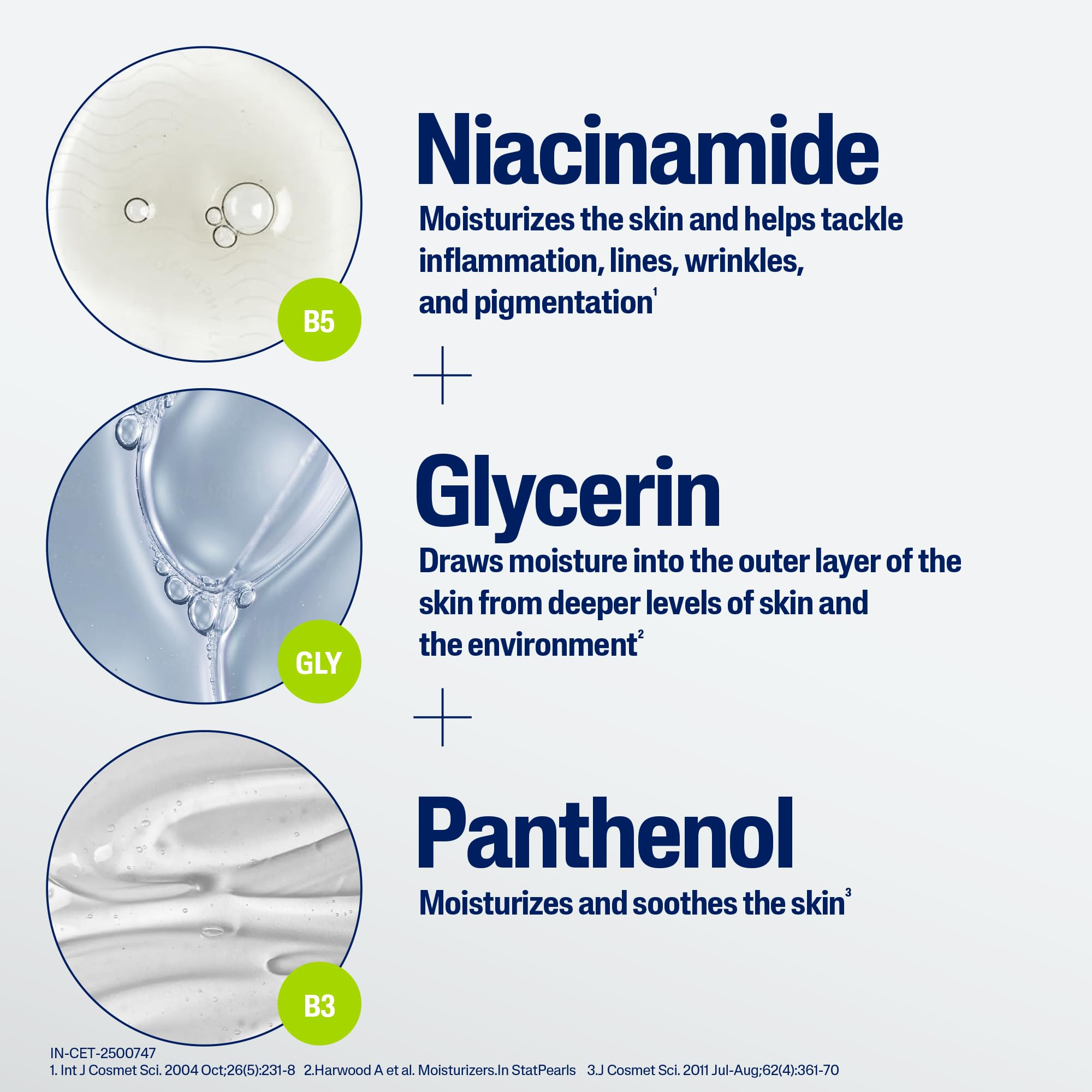 Cetaphil Moisturising Lotion 236 ml for Dry to Normal & Sensitive Skin | 48H Hydration with Niacinamide, Panthenol & Glycerin | Fragrance-Free, Non-Greasy, Dermatologist Recommended, For Face and Body image 5