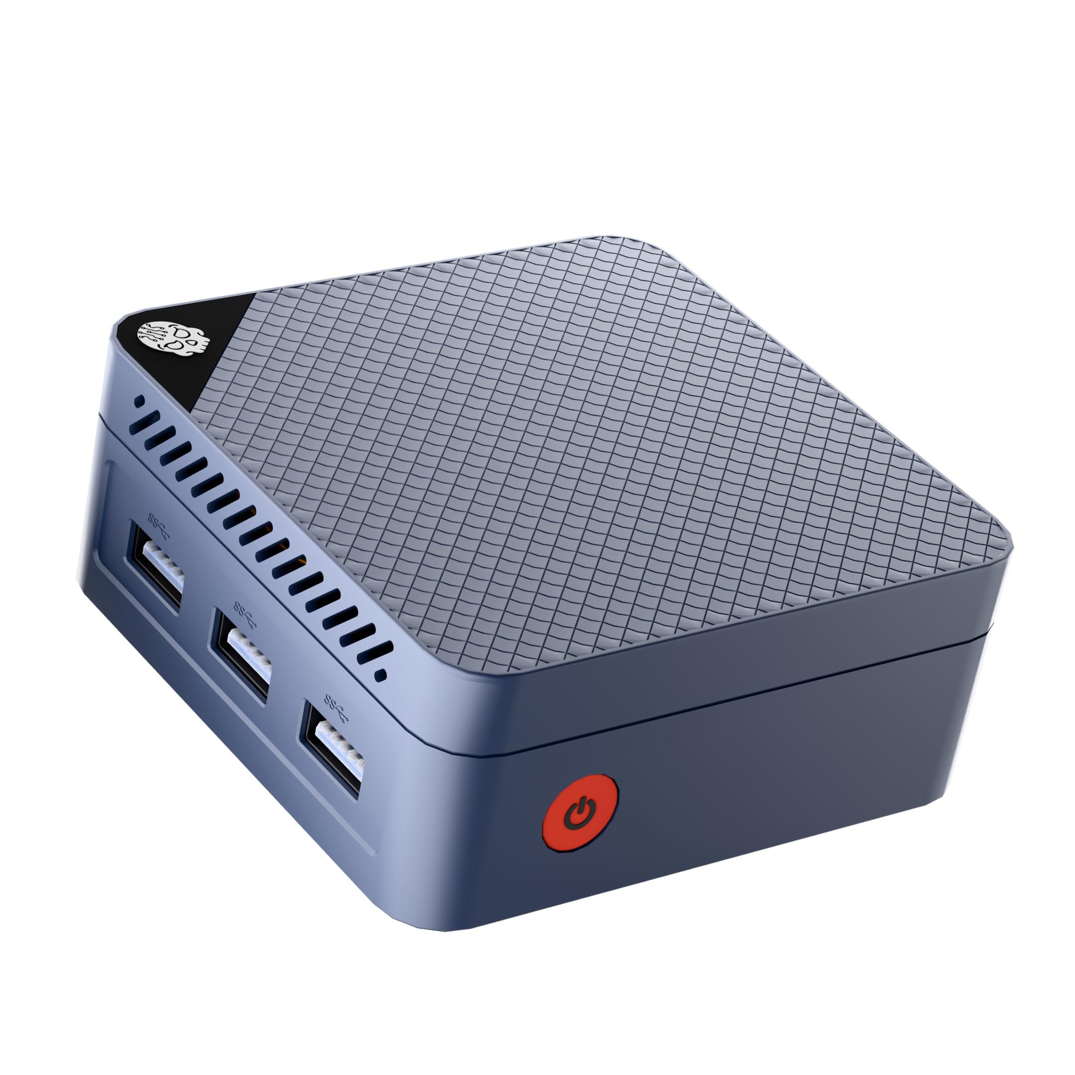 SKULLSAINTS Ash Mini PC – 13th Gen Twin Lake N150, 16GB LPDDR5, Triple Display (HDMI/DP), M.2 NVMe, WiFi 5, Bluetooth 5.2, USB 3.2, Ultra-Compact (13th Gen N150, 512, GB, Windows 11 Pro, 16, GB)