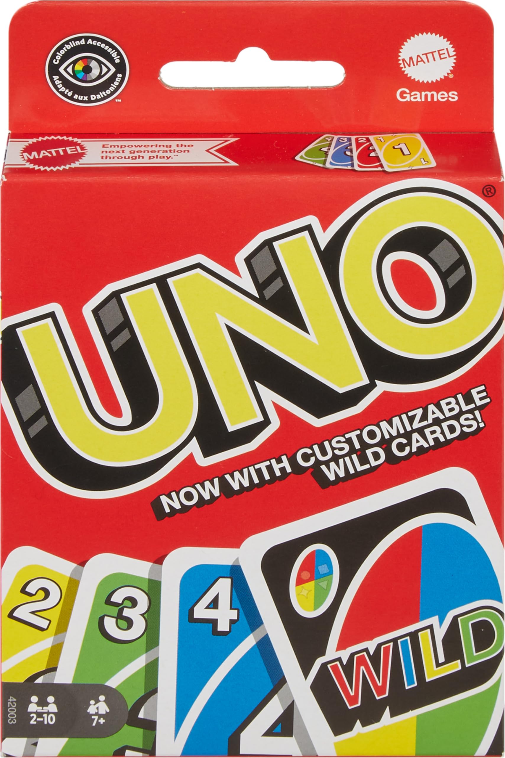 Mattel Uno Playing Card Game for 7 Yrs and Above for Adult,Set of 112 Cards, Multicolor