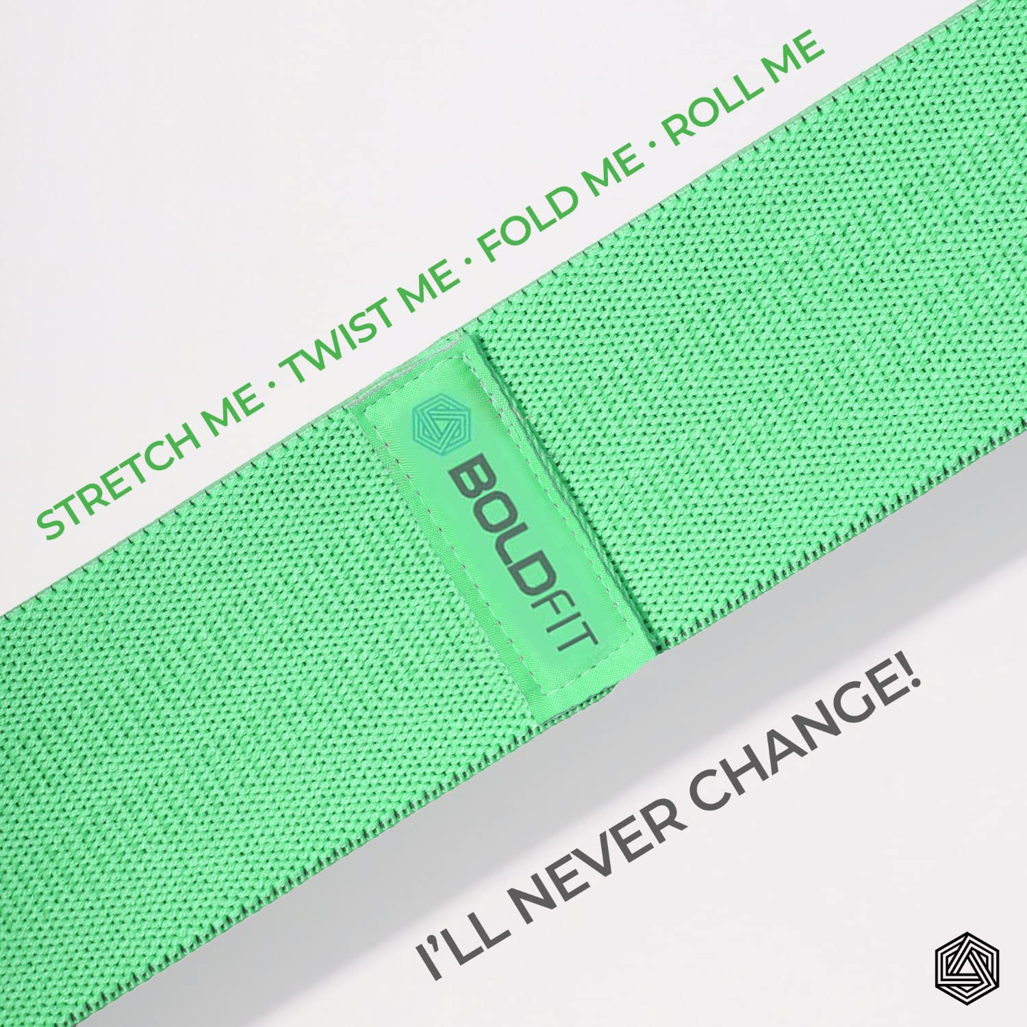 Boldfit Fabric Resistance Band - Loop Hip Band for Women & Men for Hip, Legs, Stretching, Toning Workout. Mini Loop Booty Bands for Glutes, Squats Exercise Usable in-Home & Gym image 3