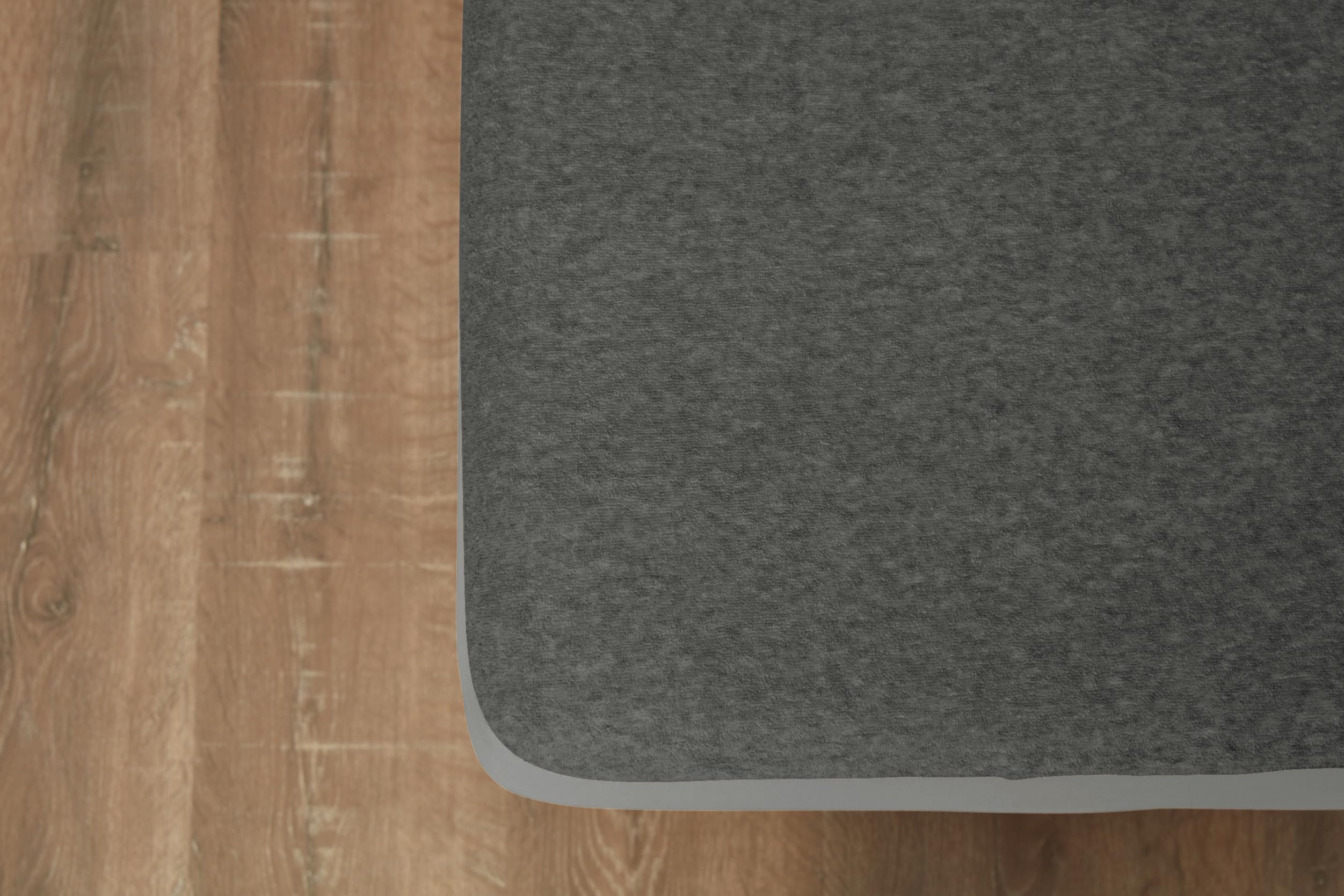 Wakefit Water Proof Terry Cotton Feel Mattress Protector | Alloy Grey | Machine Washable | Super Soft | Fits Mattress Upto 10 inches image 5